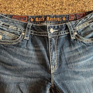 Rock Revival Women’s Size 36 Easy Boot Jeans
